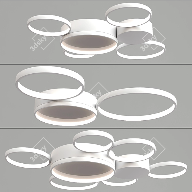 Twine Ceiling Lamps Collection 3D model image 2