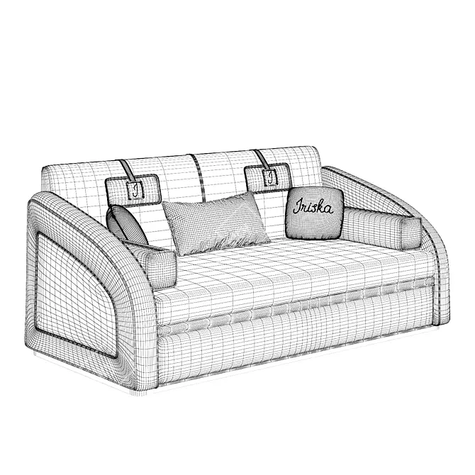 Irina Buzakova Kids Sofa 3D model image 3