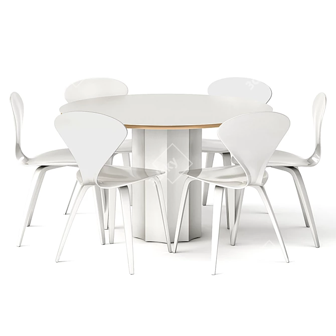 Apriori ST5 Round Table 3D model image 1