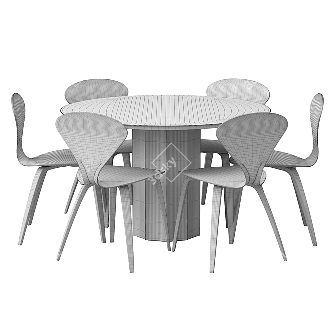 Apriori ST5 Round Table 3D model image 5