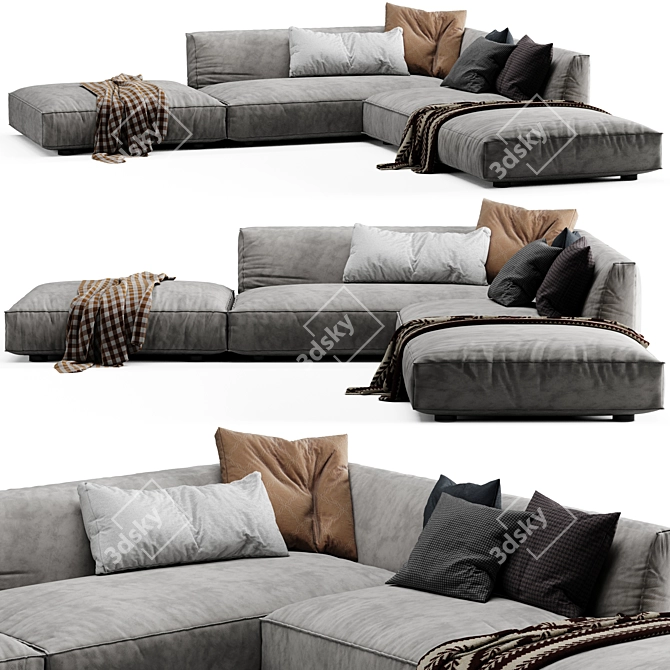 Ultimate Comfort Lema Sofa 3D model image 1