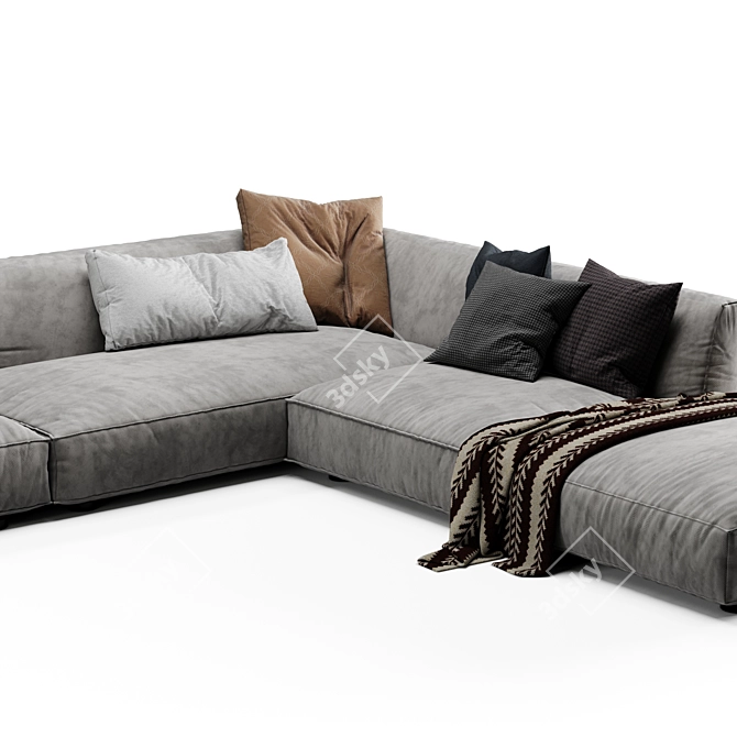 Ultimate Comfort Lema Sofa 3D model image 2