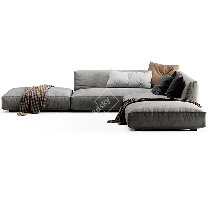 Ultimate Comfort Lema Sofa 3D model image 3