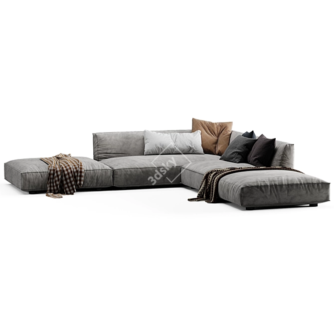 Ultimate Comfort Lema Sofa 3D model image 5