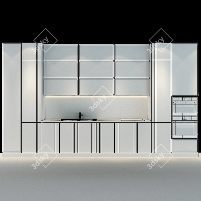 All-in-One Kitchen Set 3D model image 2