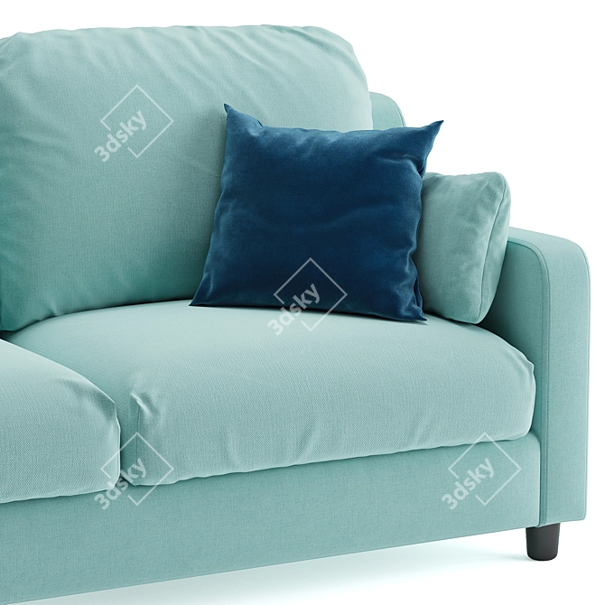 Modern Comfort: Ikea Vinliden Sofa 3D model image 4