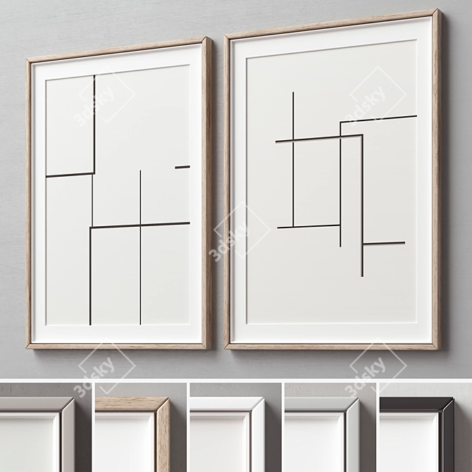 Versatile Frame Collection - Set of 2 3D model image 2