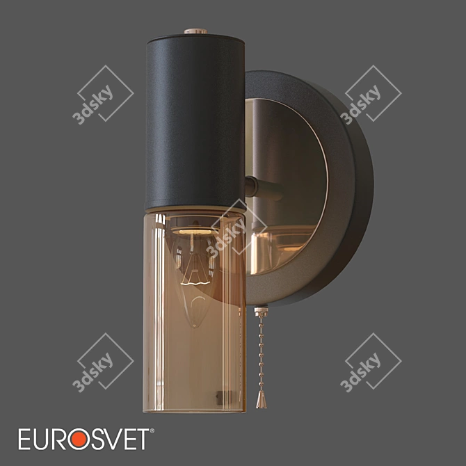 Eurosvet Tesoro Loft Wall Lamp 3D model image 1