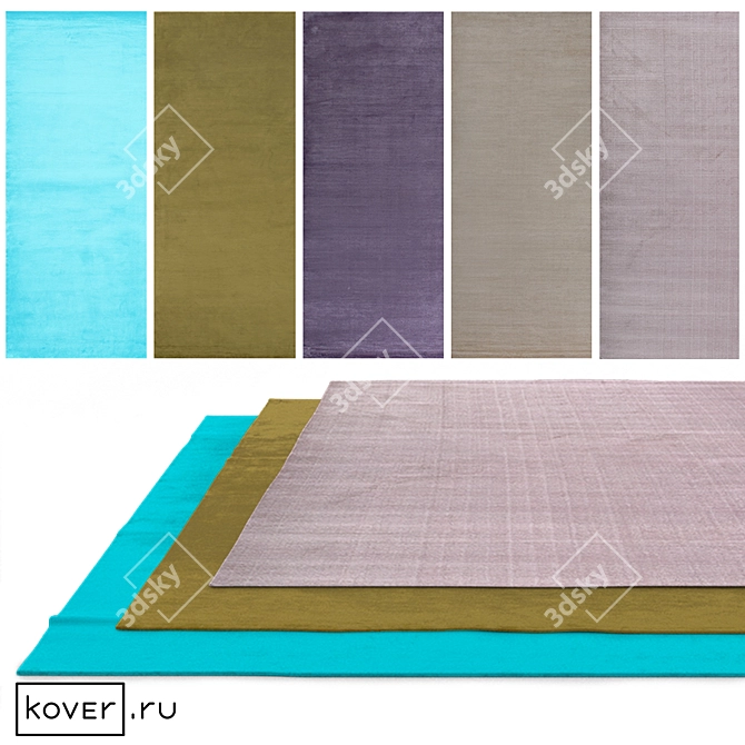 Modern Solid Color Carpets | Art de Vivre | Kover.ru 3D model image 1
