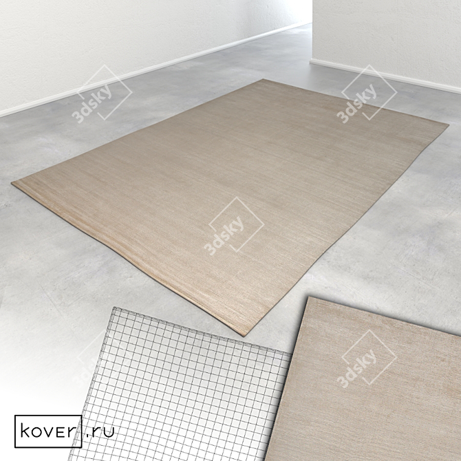 Modern Solid Color Carpets | Art de Vivre | Kover.ru 3D model image 5