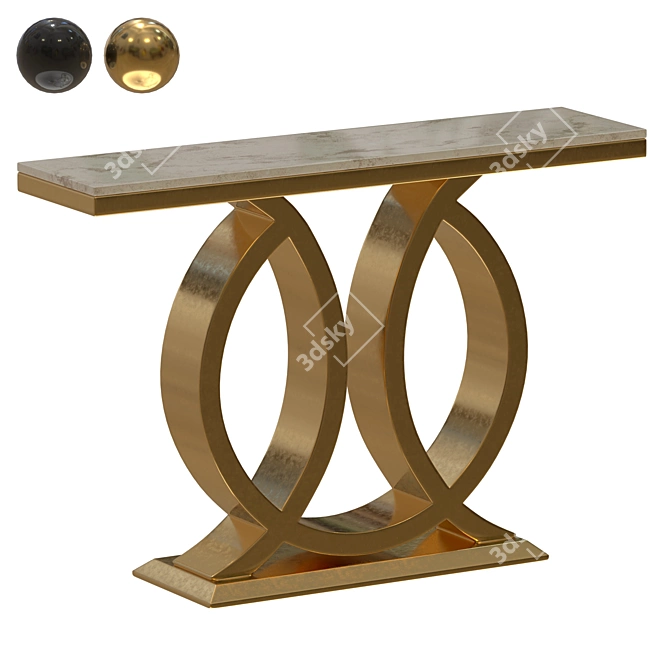 Elegant Illumination: LaLume Console 3D model image 1