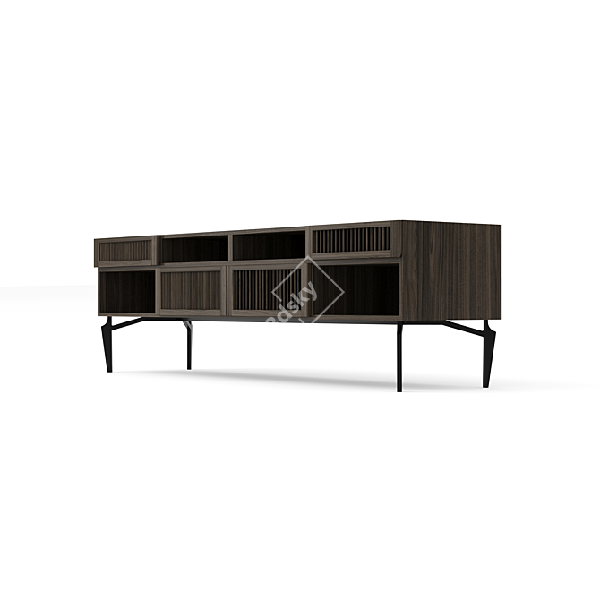 Alkaid TV Stand: Stylish and Functional 3D model image 3