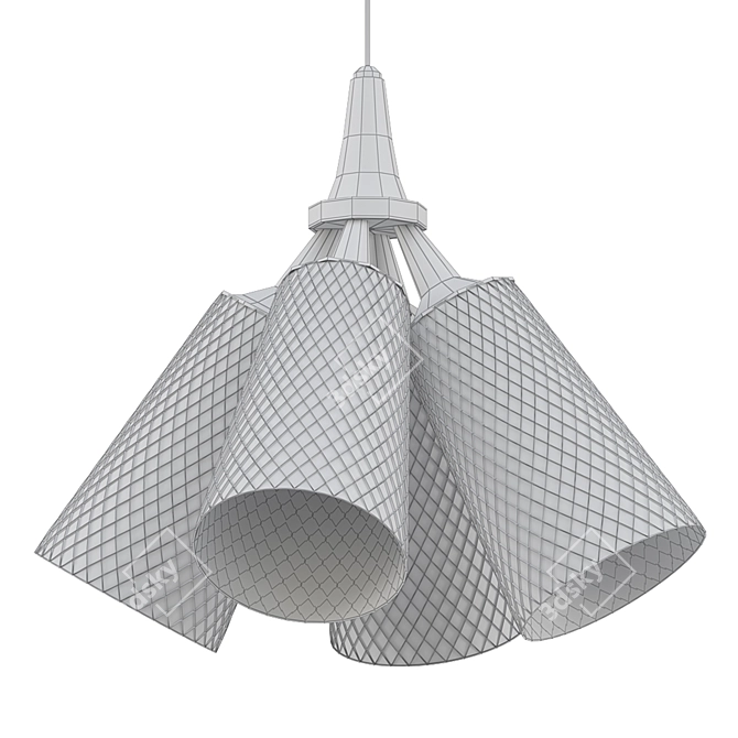 JAMZ Pendant Light: Modern Elegance 3D model image 2