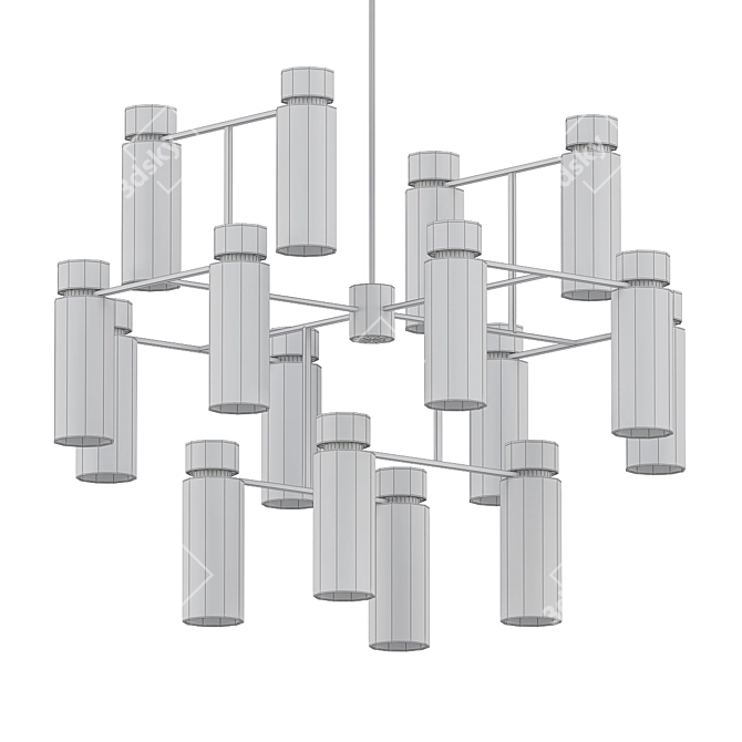 TOOY OSMAN 560.16 Chandelier 3D model image 2