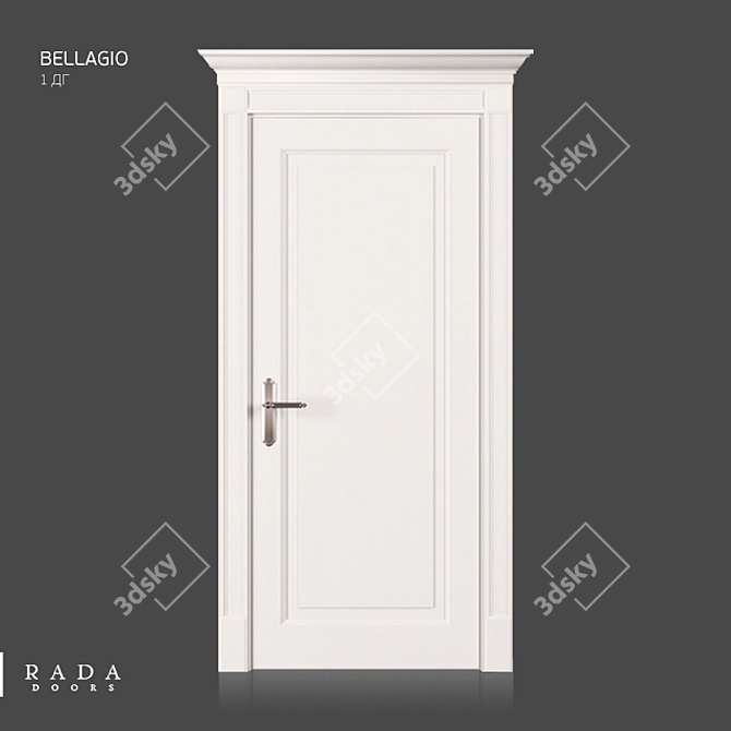 Elegance Redefined: Bellagio by Rada Doors 3D model image 1