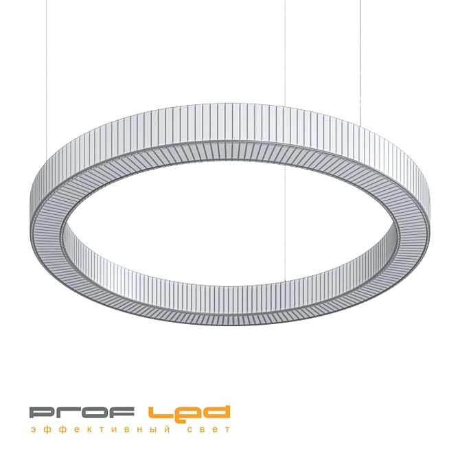 Halo LED Ring Light 3D model image 2