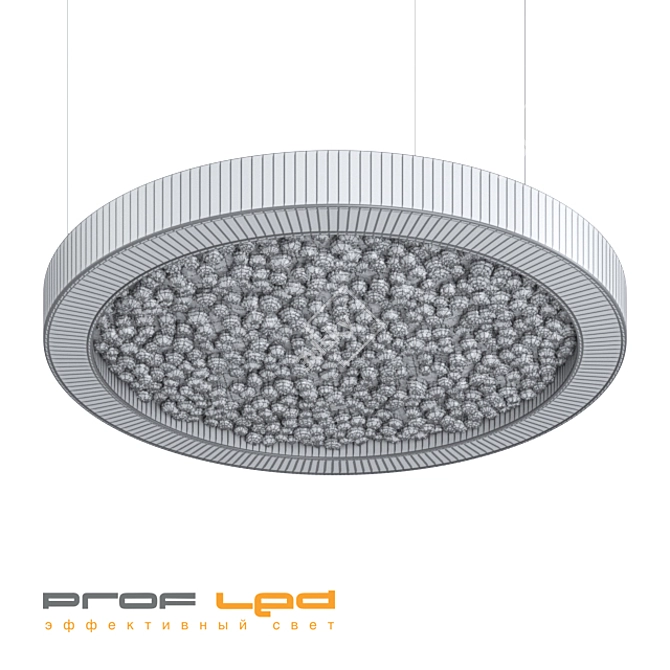 Halo Moss Pendant Light 3D model image 2