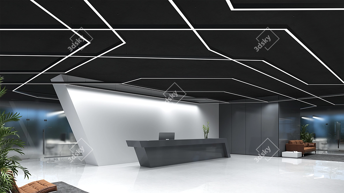 NORMA LED Linear Lighting 3D model image 3