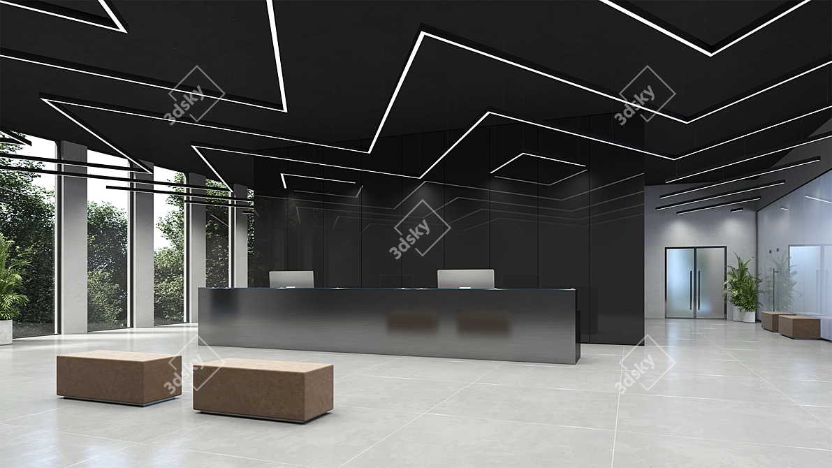 NORMA LED Linear Lighting 3D model image 4