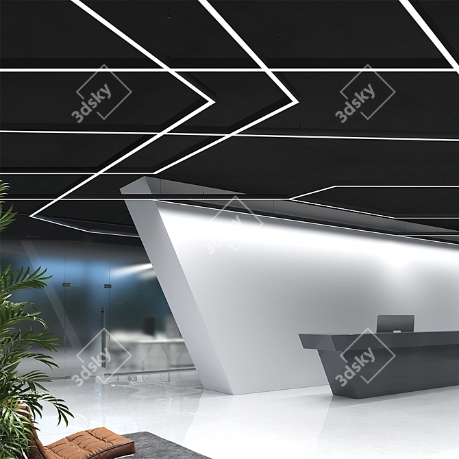 NORMA LED Linear Lighting 3D model image 5