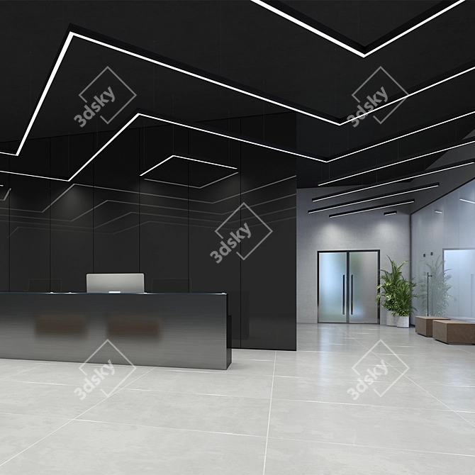 NORMA LED Linear Lighting 3D model image 6