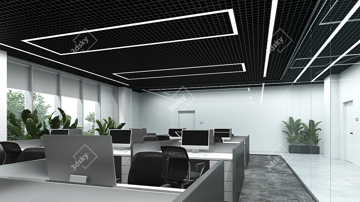 KONAS Linear LED Profiles 3D model image 4