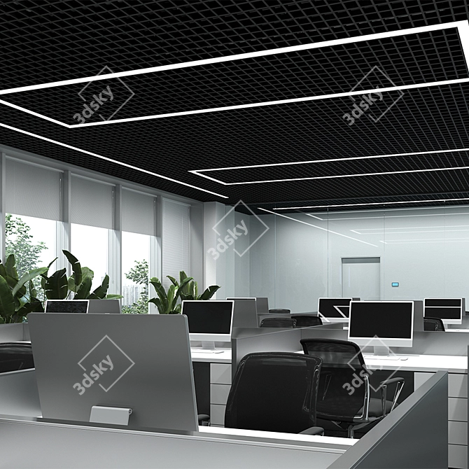 KONAS Linear LED Profiles 3D model image 8