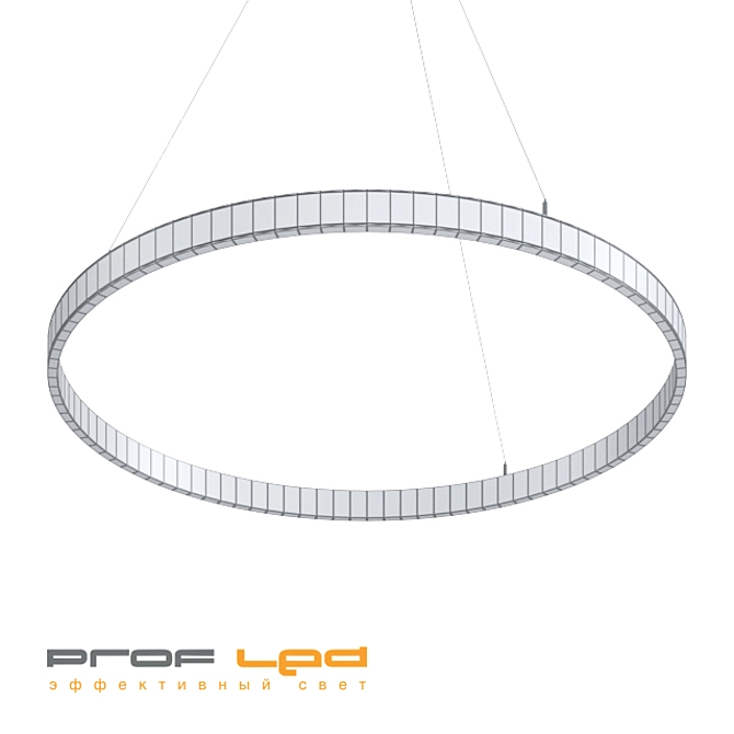 Astral Halo Pendant Light 3D model image 4