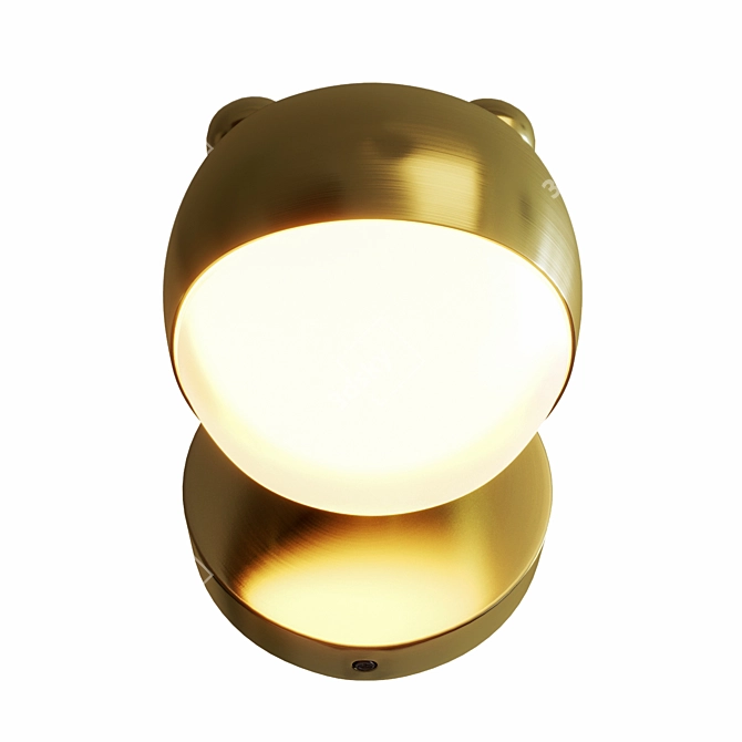 Bear Glow Wall Lamp 3D model image 2