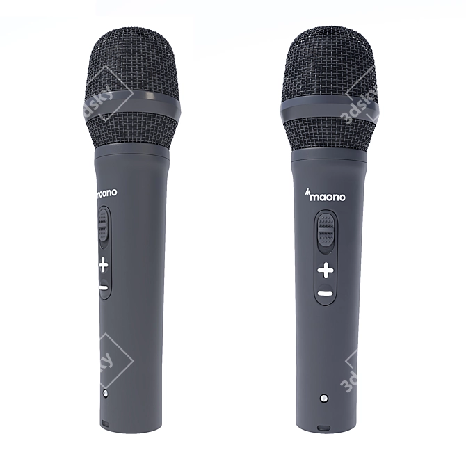 maono Microphone - A Realistic High-Quality Recording Device 3D model image 3