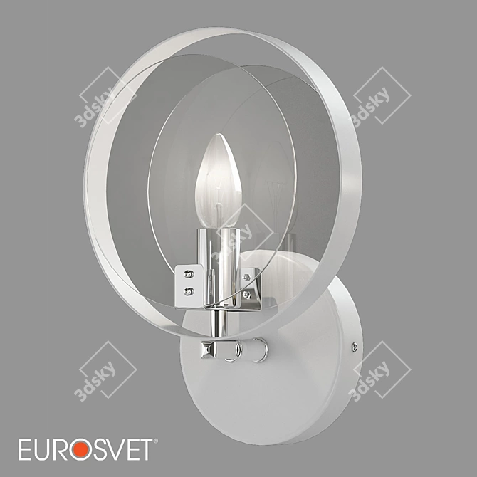 Industrial Loft Wall Lamp - Eurosvet Gallo 3D model image 5