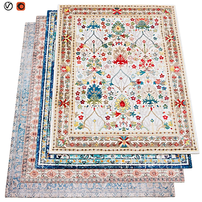 High-Quality Carpets | 077 3D model image 1