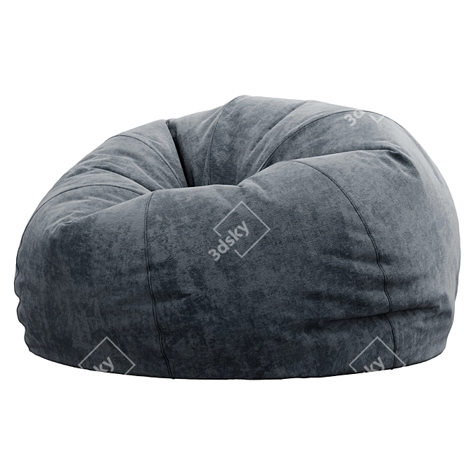 Westelm Bean Bag Chair 3D model image 6