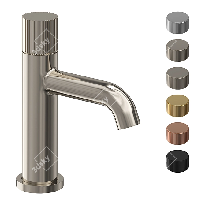 Stella Sirius Single-Lever Washbasin Faucet 3D model image 1