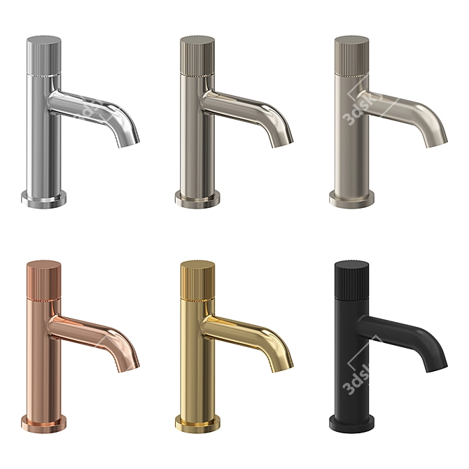 Stella Sirius Single-Lever Washbasin Faucet 3D model image 2