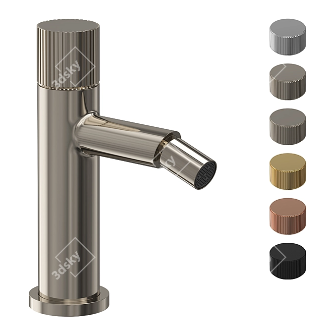 Stylish Stella Sirius Bidet Mixer 3D model image 1