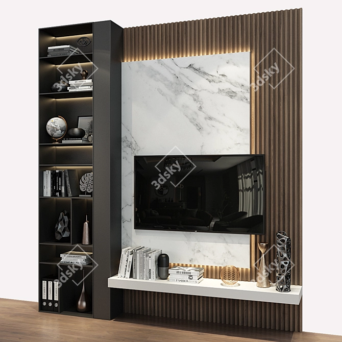 Modern Cabinet Furniture: Stylish & Functional 3D model image 3