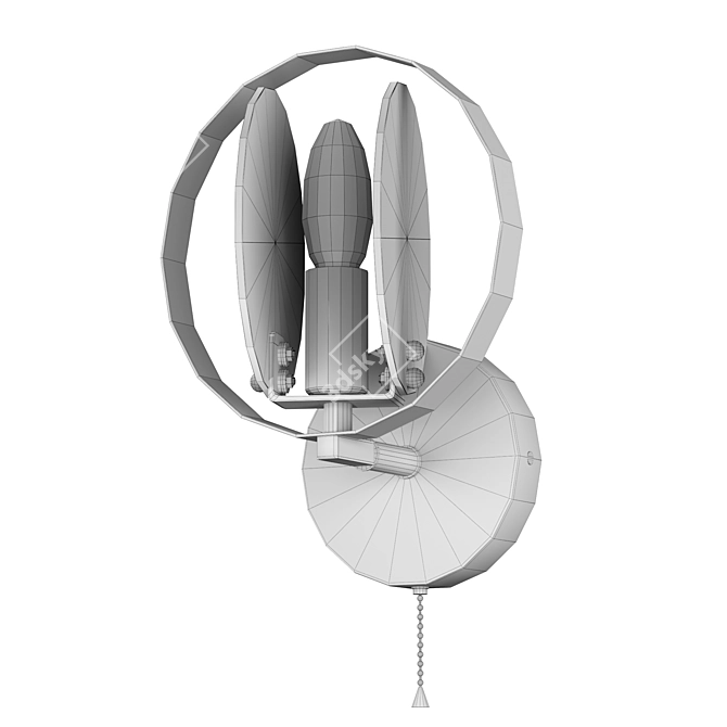 Modern Eurosvet Gallo Light Fixture 3D model image 3