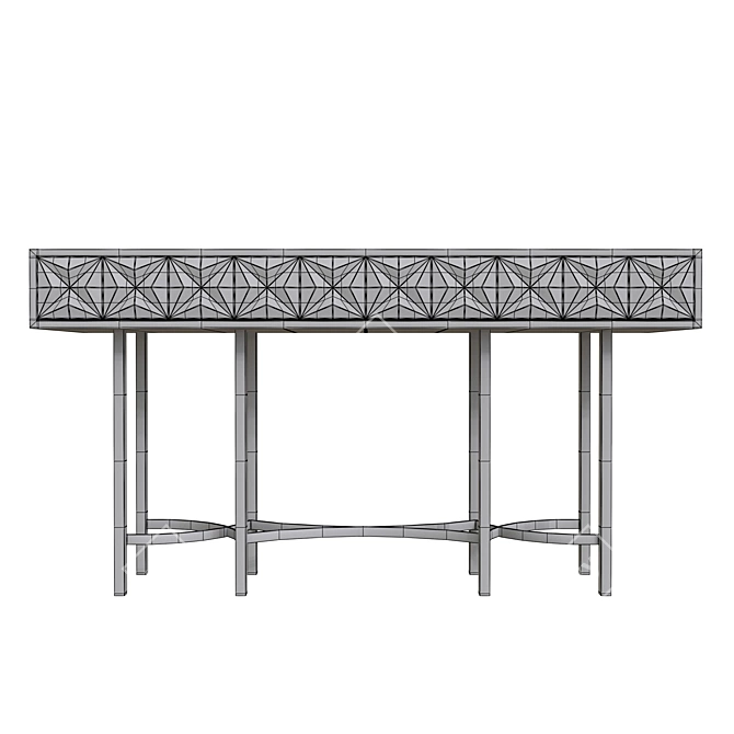 Modern Console Table - LaLume 3D model image 3