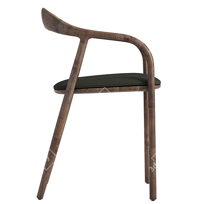 Sleek Neva Chair: Stylish and Comfortable 3D model image 3