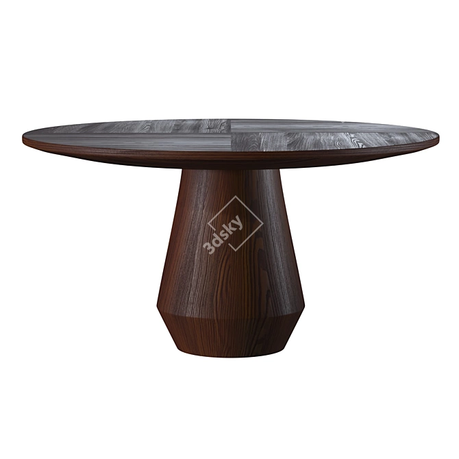 Collector's Charlotte Dining Table: Elegant and Spacious 3D model image 1