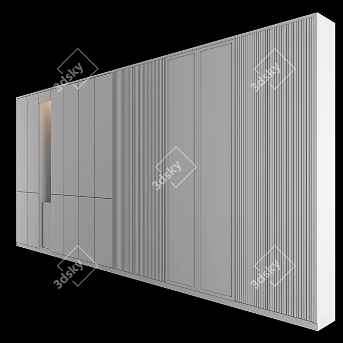 Versatile Shelving Unit - 67 3D model image 4