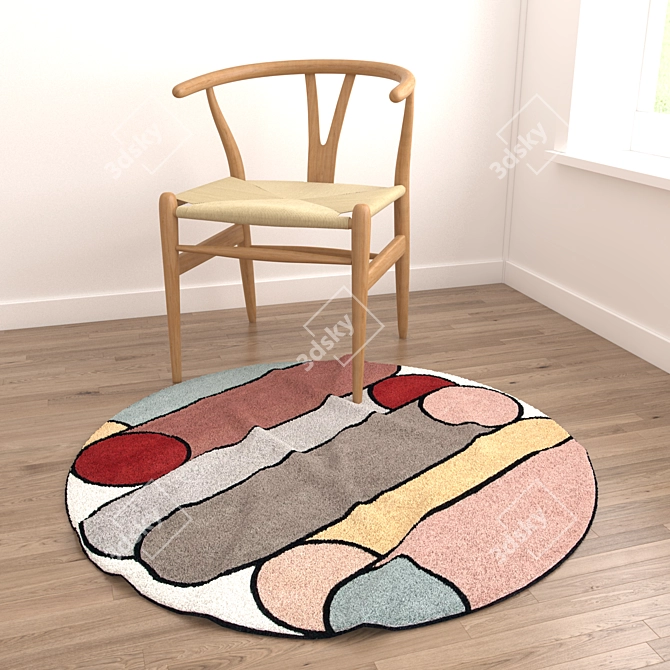 Multi-Purpose 3D Rug Set 3D model image 3