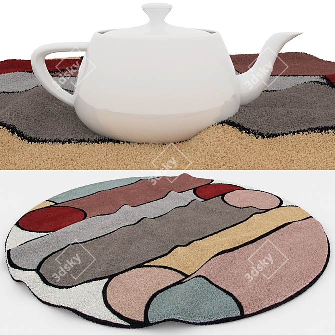 Multi-Purpose 3D Rug Set 3D model image 4