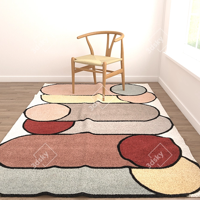 Multi-Purpose 3D Rug Set 3D model image 5