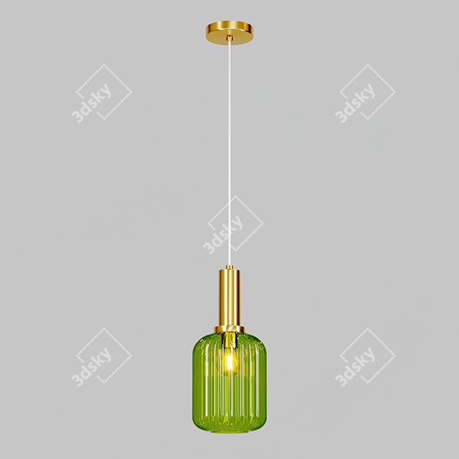 Modern Irs Pendant Light 3D model image 2