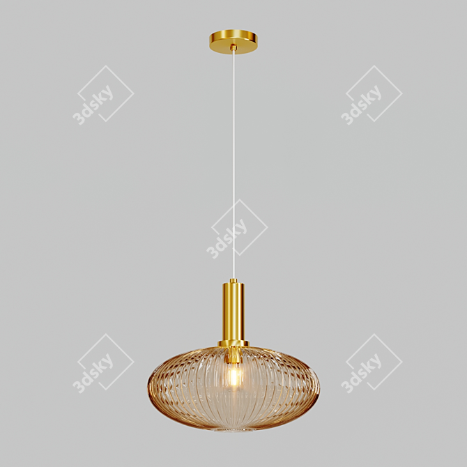 Modern Irs Pendant Light 3D model image 4