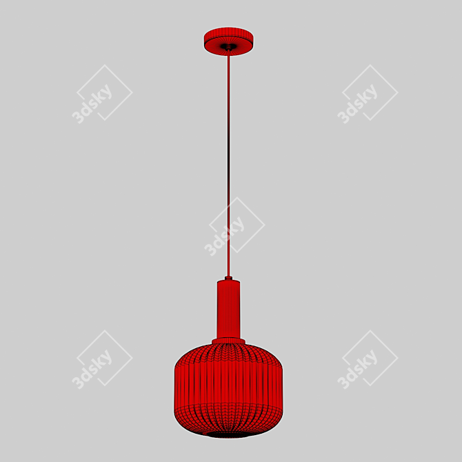 Modern Irs Pendant Light 3D model image 5