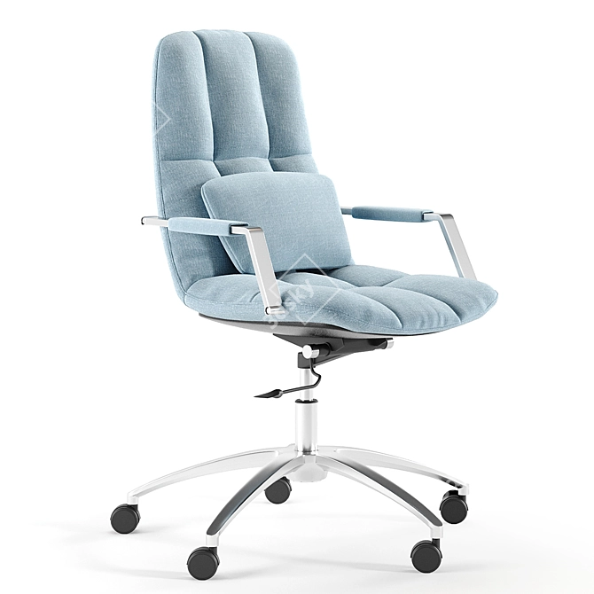 Sleek Taylor Armchair: Stylish & Comfortable 3D model image 1