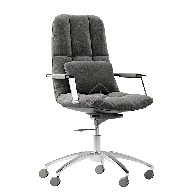 Sleek Taylor Armchair: Stylish & Comfortable 3D model image 2